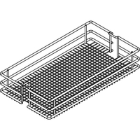 Produktbild zu VS TAL Larder Saphir 5db-os kosárszett KB 450 mm fehéralumínium RAL 9006