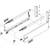 Produktbild zu BLUM TANDEMBOX antaro szett D-rélinggel(K),BLUMOTION M, 30kg,NL500, szürRAL9006