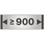 Symbol zu NINKA uno2cinque Set LC 900/fianco 18 - 19 mm grigio scuro