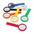 Detailansicht Magnifying glass with handle "Handle 5 x", standard-orange