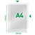 Sichthülle Premium, A4, PVC, dokumentenecht, grün