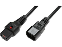 Microconnect PC1070 electriciteitssnoer Zwart 4 m C14 stekker C13 stekker