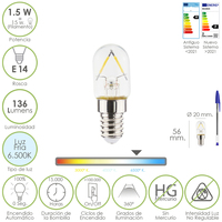 Maurer 19073245 lámpara LED 1,5 W E14