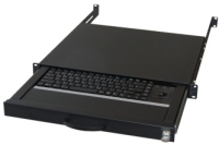 aixcase AIX-19K1UKUSTB-B Tastatur USB + PS/2 QWERTY Englisch Schwarz
