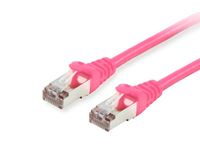 Equip 605585 hálózati kábel Rózsaszín 7,5 M Cat6 S/FTP (S-STP)