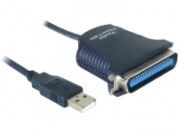 DeLOCK USB to Printer cable 1,8m câble parallèle Noir