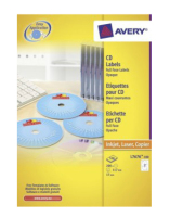 Avery L7676-100 etykiet do nadruku Biały Samoprzylepne etykiety do drukowania