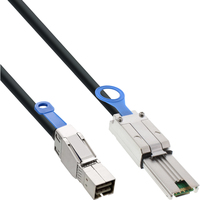 InLine 27639A Serial Attached SCSI (SAS)-kabel 0,5 m Zwart