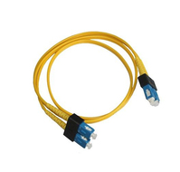 HPE Q0G67A fibre optic cable 10 m 2x LC Yellow, Blue