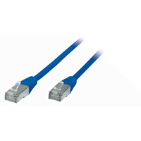 S-Conn Cat. 5e SF/UTP 5m Netzwerkkabel Blau Cat5e SF/UTP (S-FTP)