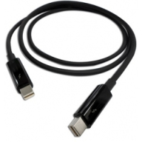 QNAP CAB-TBT20M Thunderbolt cable 1 m Black