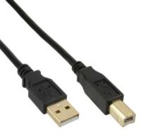 Kindermann 5773000004 USB Kabel 2 m USB 2.0 USB A USB B Schwarz