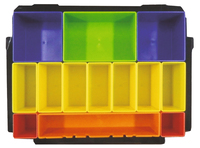 Makita P-83652 pieza pequeña y caja de herramientas Caja para piezas pequeñas Multicolor
