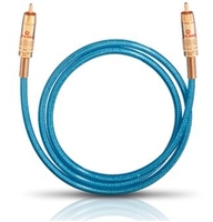 OEHLBACH NF 113 DIGITAL SET, 0.5m audio kábel 0,5 M RCA Kék