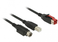 DeLOCK 85490 USB-kabel 4 m USB 2.0 USB B Zwart