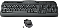 Logitech MK330 teclado Ratón incluido RF inalámbrico QWERTY Español Negro, Gris