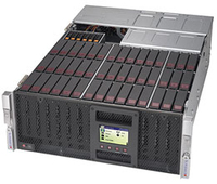 Supermicro SuperStorage Server 6048R-E1CR45L Intel® C612 LGA 2011 (Socket R) Rack (4U) Black