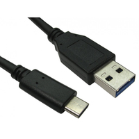 Cables Direct USB3C-863 USB cable 3 m USB 2.0 USB C Micro-USB B Black