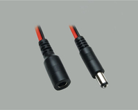 BKL Electronic 072076 power cable Black, Red 3 m