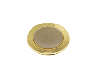 Omnitronic 80710203 Lautsprecher 2-Wege Gold Verkabelt 6 W