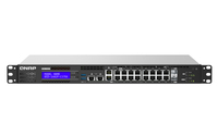 QNAP QGD-1602P Managed L2 2.5G Ethernet (100/1000/2500) Power over Ethernet (PoE) Schwarz, Grau