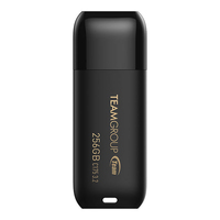 Team Group C175 USB flash meghajtó 256 GB USB A típus 3.2 Gen 1 (3.1 Gen 1) Fekete