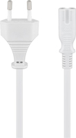 Goobay Connection Cable Euro Plug, 3 m, White