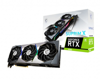 MSI SUPRIM RTX 3080 X 10G LHR videokaart NVIDIA GeForce RTX 3080 10 GB GDDR6X