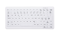 CHERRY AK-C4110 Tastatur RF Wireless QWERTY Norwegisch Weiß