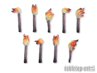 Tabletop-Art Torches - Set 1