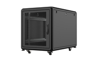 Lanview RSL12U61BL rack cabinet 12U Black