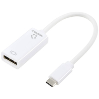 Renkforce RF-6056894 Kabeladapter USB-C DisplayPort Weiß