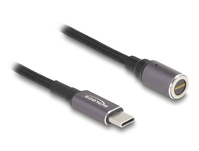DeLOCK 80780 electriciteitssnoer Antraciet, Zwart 1,8 m USB C 8-pin