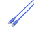 4smarts 468760 USB Kabel 1,5 m USB 2.0 USB C Blau