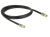 DeLOCK 88949 coax-kabel RG-6/U 7,5 m F plug Zwart