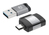 Manhattan 2-Piece Set: USB-C to USB-A and USB-A to USB-C Adapters, Male/Female conversions, 5 Gbps (USB 3.2 Gen1 aka USB 3.0), SuperSpeed USB, Black/Silver, Lifetime Warranty, P...