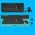 Logitech Advanced MK540 Tastatur Maus enthalten USB QWERTY US International Schwarz, Weiß