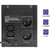Qoltec 53775 zasilacz UPS Technologia line-interactive 1,2 kVA 720 W 4 x gniazdo sieciowe