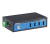 Moxa UPort 404 480 Mbit/s Black, Blue