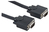 Manhattan VGA Monitor Cable (with Ferrite Cores), 20m, Black, Male to Male, HD15, Cable of higher SVGA Specification (fully compatible), Shielding with Ferrite Cores helps minim...