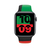 Apple MUQ83ZM/A viselhető okoseszköz Zenekar Fekete, Zöld, Vörös Fluorelasztomer