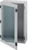 Hager orion+ Obudowa stalowa 250x200x160mm, IP65, drzwi transparentne