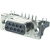 Harting DSUB SV FE SSDP ANG62-254 50P AU2 kabel-connector D-Sub 50-pin F Zwart, Metallic