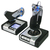 Logitech G Flight Control System Schwarz, Silber USB 2.0 Flugsimulation Analog / Digital PC