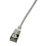 LogiLink Slim U/FTP Netzwerkkabel Grau 0,3 m Cat6a U/FTP (STP)