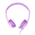 BuddyPhones Galaxy Headset Head-band Purple