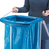 Hailo ProfiLine MSS XXXL Freestanding trash bag holder Indoor Metal, Plastic Grey