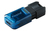 Kingston Technology DataTraveler 80 M USB flash meghajtó 256 GB USB C-típus 3.2 Gen 1 (3.1 Gen 1) Fekete, Kék