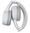 Lenco HPB-330WH hoofdtelefoon/headset Bedraad en draadloos Hoofdband Oproepen/muziek Micro-USB Bluetooth Wit