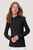 Damen Longsleeve-Poloshirt MIKRALINAR®, schwarz, 6XL - schwarz | 6XL: Detailansicht 7